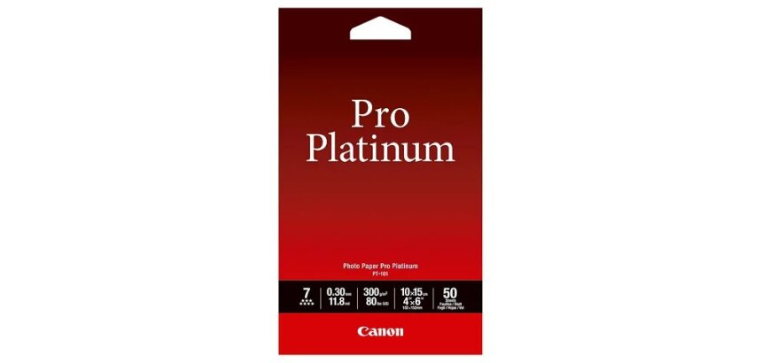 Canon Photo Paper Pro Platinum - fotopapier - 50 vel(len) - 101.6 x 152.4 mm