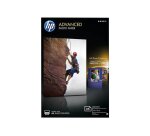 HP Advanced Glossy Photo Paper - fotopapier - glanzend - 25 vel(len) - 100 x 150 mm - 250 g/m²
