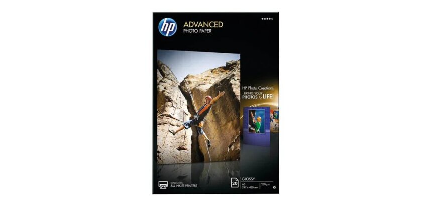 HP Advanced Photo Paper - Fotopapier - 20 Blatt - A3 - 250 g/m²