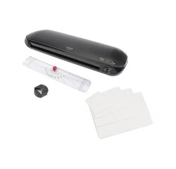 Olympia 3138 laminating machine Cold/Hot laminator 400 mm/min Black