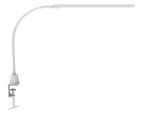 Adjustable MAULpirro LED clamp desk lamp white