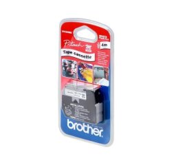 Brother M-K231SBZ - non-laminated tape - 1 cassette(s) - Roll (1.2 cm x 4 m)