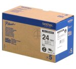 Brother HGE-251V5 - laminiertes Band - 5 Kassette(n) - Rolle (2,4 cm x 8 m)