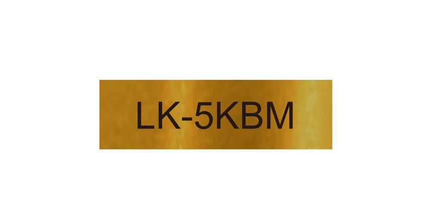 Epson LK-5KBM Black, Gold