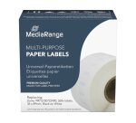 MediaRange tape 36x89mm black/white Dymo 99012/S0722400 260 pcs