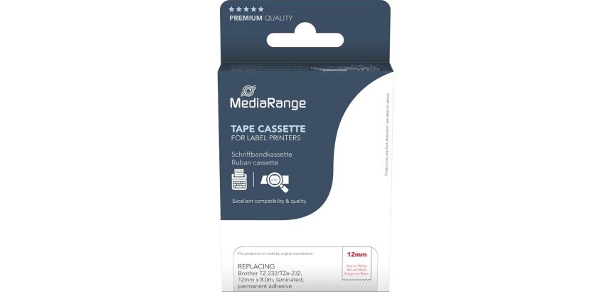 MediaRange MRBTZ232 printable label