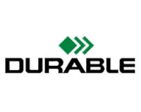 Poubelle DURABIN ECO 90, carré, gris
