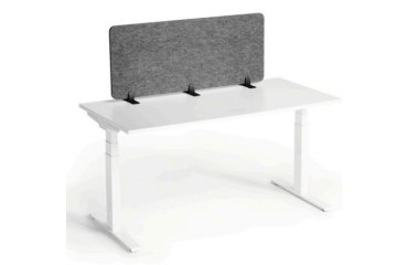 Separateur bureau durable effect 120 couleur anthracite