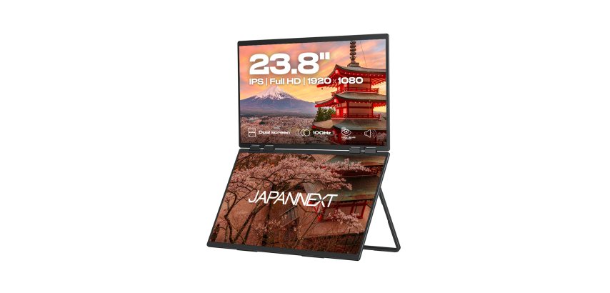 JAPANNEXT JN-DMD-IPS238F-C4 écran plat de PC 60,5 cm (23.8") 1920 x 1080 pixels Full HD LCD Noir