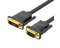 Vention Cable Conversor EABBG/ DVI Macho - VGA Macho/ 1.5m/ Negro