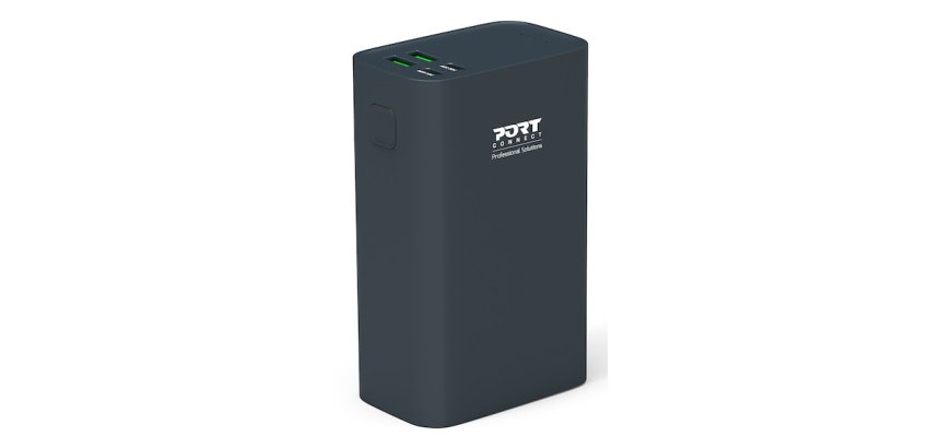 Port Designs 907004 banque d'alimentation électrique Lithium Polymère (LiPo) 26800 mAh Noir