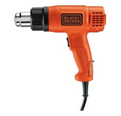 Black & Decker KX1650-QS heat gun Hot air gun 740 l/min 600 °C 1750 W Black, Orange