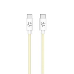 Celly USBCUSBCCOTTYL cable USB 1,5 m USB C Blanco, Amarillo