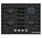 BOSCH Plaque gaz PPP6A6I40, Série 6, FlameSelect, Verre trempé
