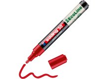 Marqueur edding 50 ecoline peinture base eau pointe      ogive 2/3mm coloris rouge