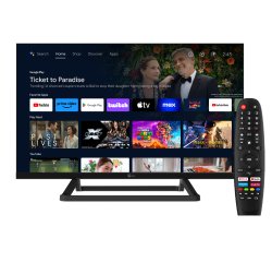TELE System 28000257 TV 61 cm (24") HD Smart TV Wi-Fi Nero 180 cd/m²