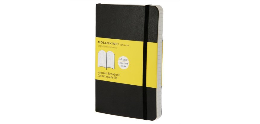 Moleskine 40122 writing notebook 192 sheets Black