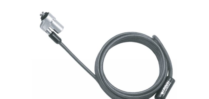 Urban Factory CRS95UF câble antivol Noir 2 m