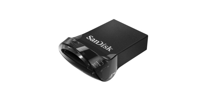 SanDisk Ultra Fit lecteur USB flash 128 Go USB Type-A 3.2 Gen 1 (3.1 Gen 1) Noir