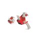 Artiglio 3023 dispenser nastro adesivo Grigio, Rosso
