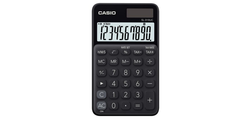 Casio SL-310UC-BK calculator Pocket Basic Black