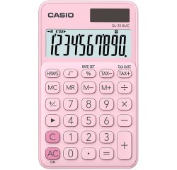 Casio SL-310UC-PK calculator Pocket Basic Pink