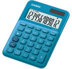 Casio MS-20UC-BU calculator Desktop Basic Blue