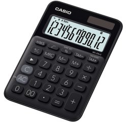 Casio MS-20UC-BK calcolatrice Desktop Calcolatrice di base Nero