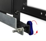 B-Tech BT8312 177,8 cm (70") Noir