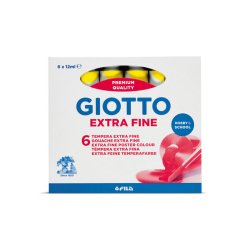Giotto 352003 tempera paint 12 ml Tube Yellow