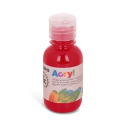 Primo 402TA125310 acrylic paint 125 ml Red Bottle
