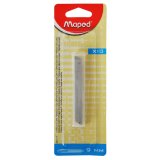 Lames standard pour cutter Maped 9 mm - Blister de 10