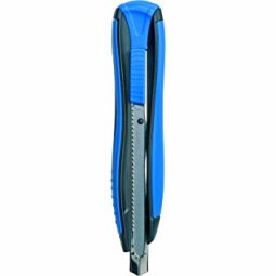 Cutter métal et plastique lame 9 mm autobloquante Zenoa Sensitiv Bleu 086010