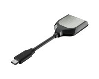 SanDisk Extreme PRO lecteur de carte mémoire USB 3.2 Gen 1 (3.1 Gen 1) Type-C Noir, Argent