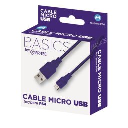 FR-TEC FT0018 cable USB USB 2.0 USB A Micro-USB B Azul