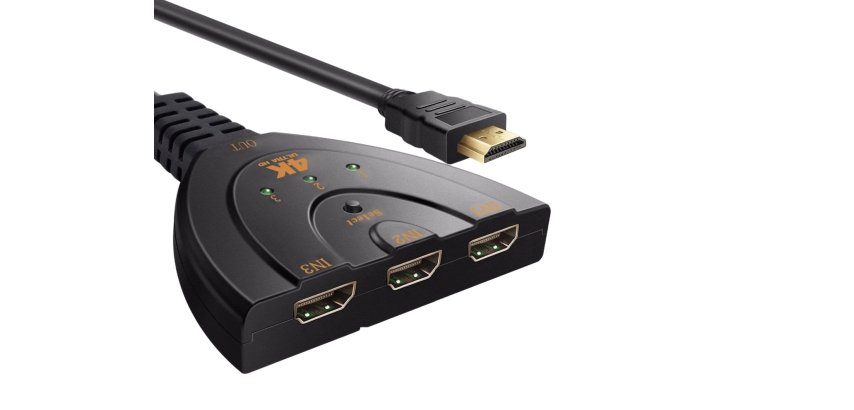 DLH Switch / repartiteur HDMI 4K male vers 3 ports HDMI femelles