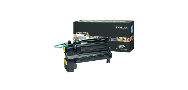 Lexmark - à rendement extrêmement élevé - jaune - original - cartouche de toner - LCCP, LRP