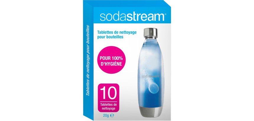 Accessoire machine à soda Sodastream Pastilles - TABLETTES DE NETTOYAGE X10