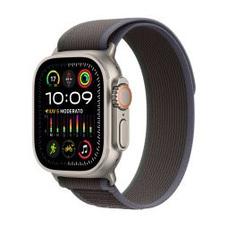 Apple Watch Ultra 2 OLED 49 mm Numérique 410 x 502 pixels Écran tactile 4G Titane GPS (satellite)