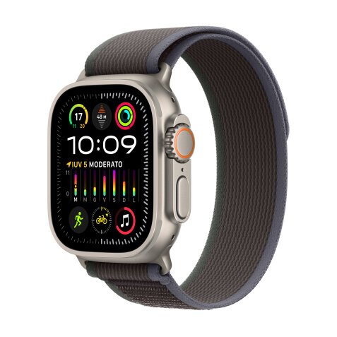 Apple Watch Ultra 2 OLED 49 mm Numérique 410 x 502 pixels Écran tactile 4G Titane GPS (satellite)