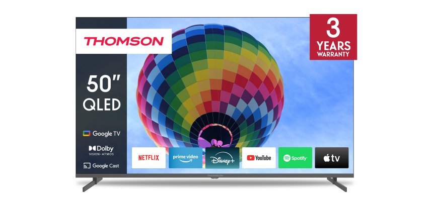Thomson 50QG4S14 TV 139.7 cm (55") 4K Ultra HD Smart TV Wi-Fi Grey