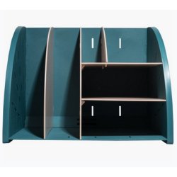 Organiseur de bureau The Organizer Skandi - Bleu Pacifique/Nude