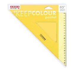 ARDA KCP4530 righello Righello da scrivania 300 mm Plastica Giallo 1 pz