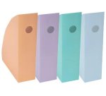 Set de 4 porte-revues Mag-Cube Aquarel - Couleurs assorties