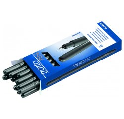 Tratto Pen fineliner Fine Anthracite 12 pc(s)
