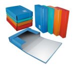 Blasetti One Color box file Blue Plasticized cardboard