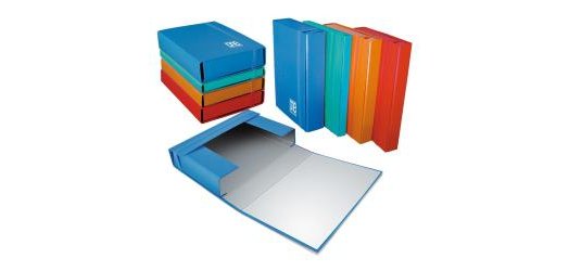 Blasetti One Color box file Blue Plasticized cardboard
