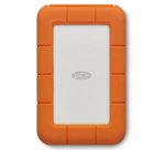 LaCie Rugged Secure disque dur externe 2 To 2.5" USB Type-C 3.2 Gen 1 (3.1 Gen 1) Orange, Blanc