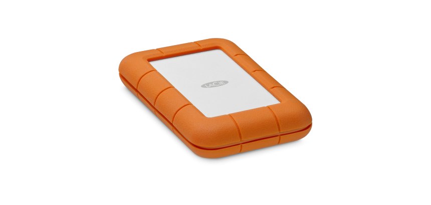 LaCie Rugged Secure disque dur externe 2 To 2.5" USB Type-C 3.2 Gen 1 (3.1 Gen 1) Orange, Blanc