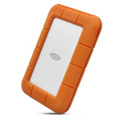 LaCie Rugged USB-C external hard drive 5 TB USB Type-C 3.2 Gen 1 (3.1 Gen 1) Grey, Yellow